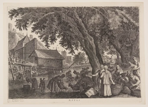 Summer, from The Four Seasons by Aegidius Sadeler II, print, 1620