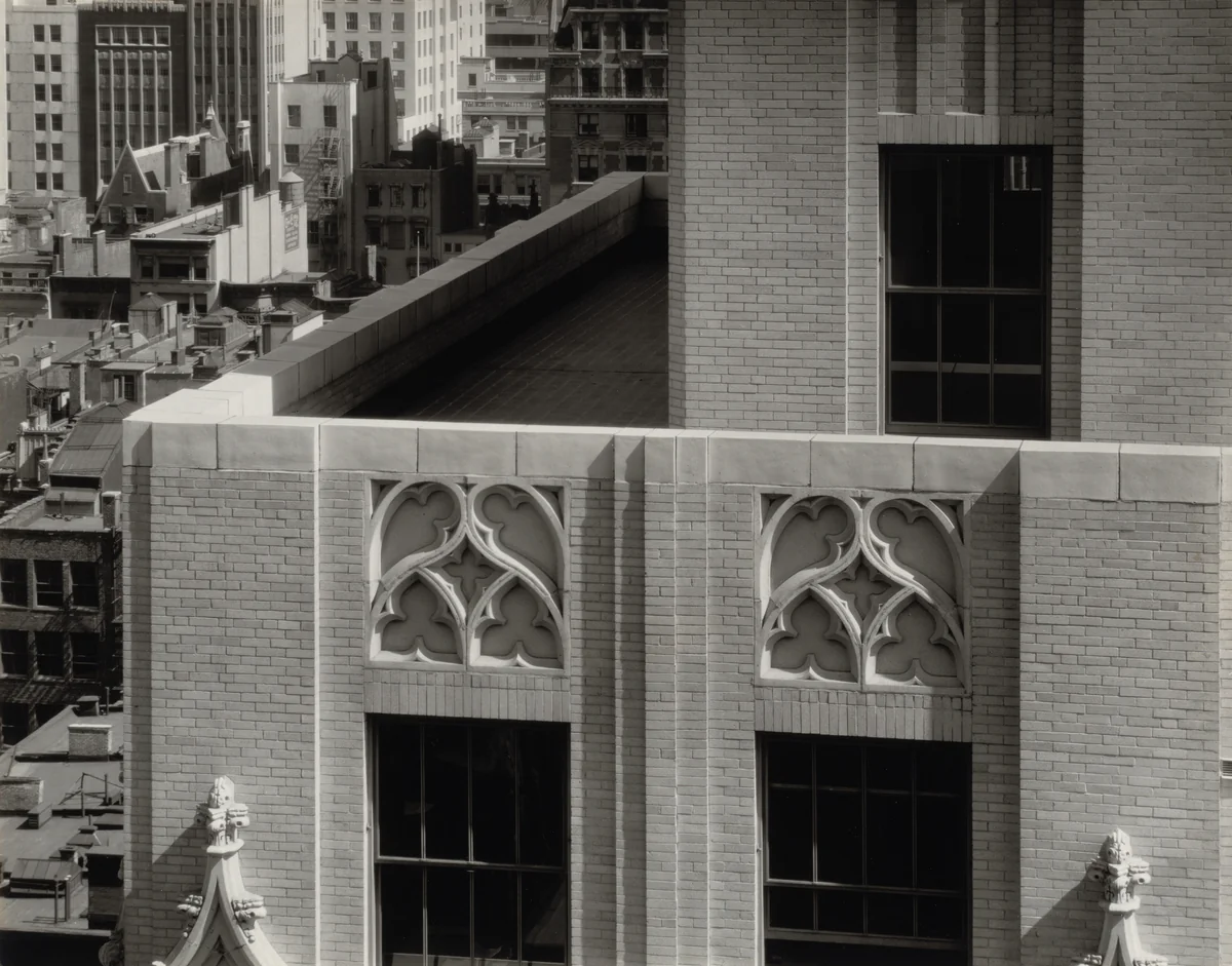 From My Window at An American Place, North by Alfred Stieglitz, photograph, 1931