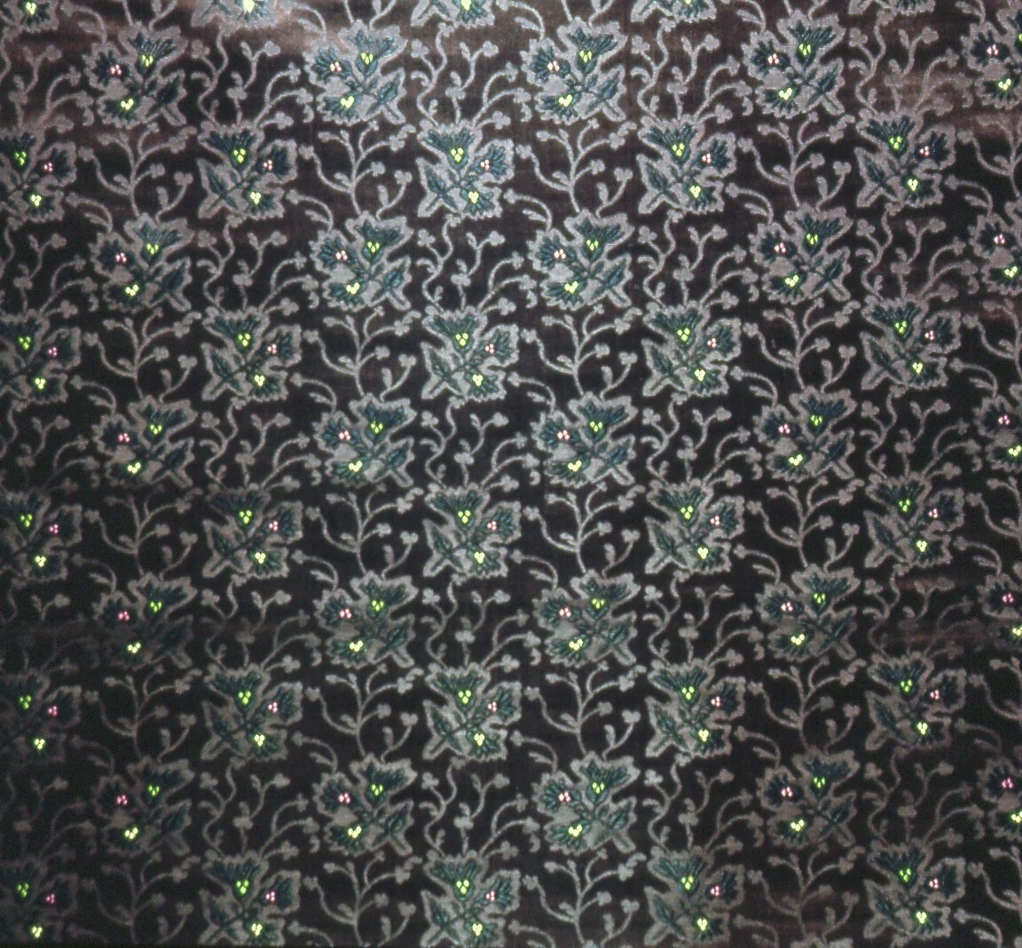 Fragment by Gertrude Rapp, textile, 1830-1850