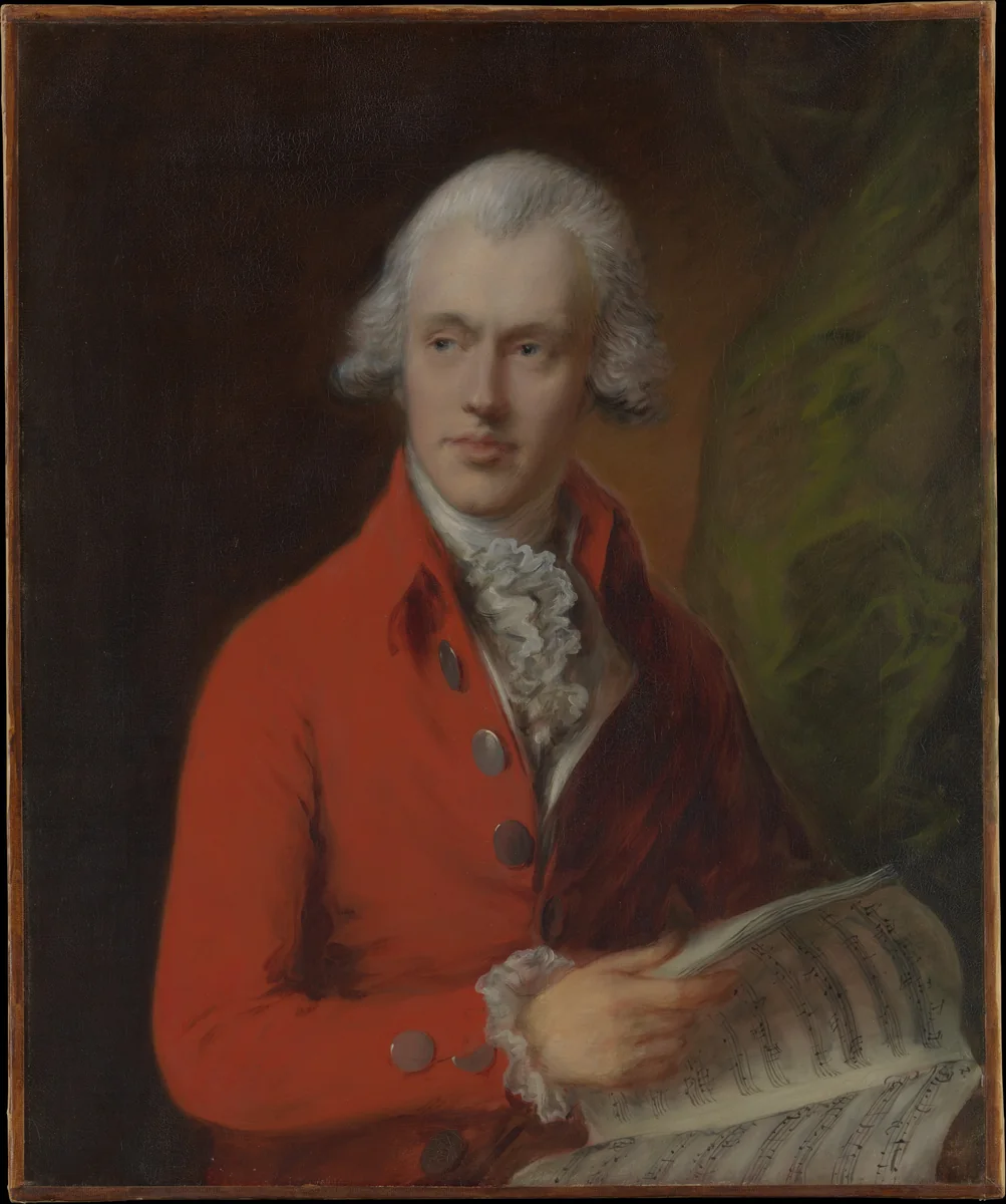 Charles Rousseau Burney (1747–1819) by Thomas Gainsborough, painting, 1775-1785