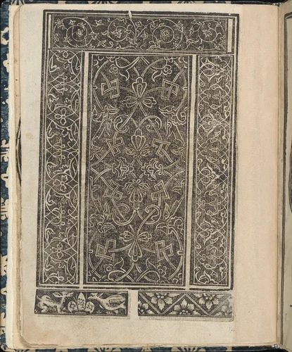 Essempio di recammi, page 14 (verso) by Giovanni Antonio Tagliente, book, 1530
