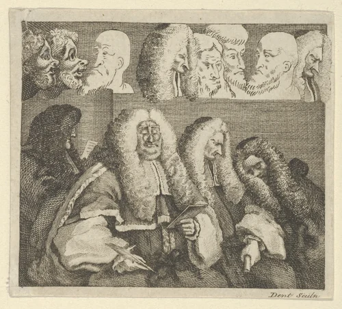 The Bench by Dent, print, 1790-1810