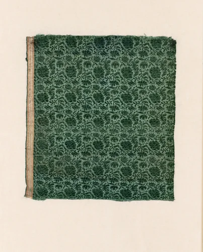 Fragment by Italy, textile, 1601-1625