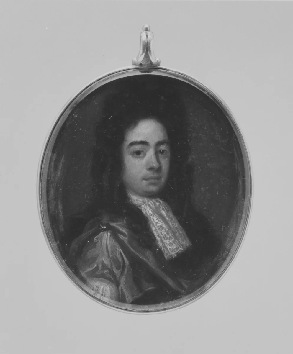 Portrait of a Man by British Painter, other, 1685-1695