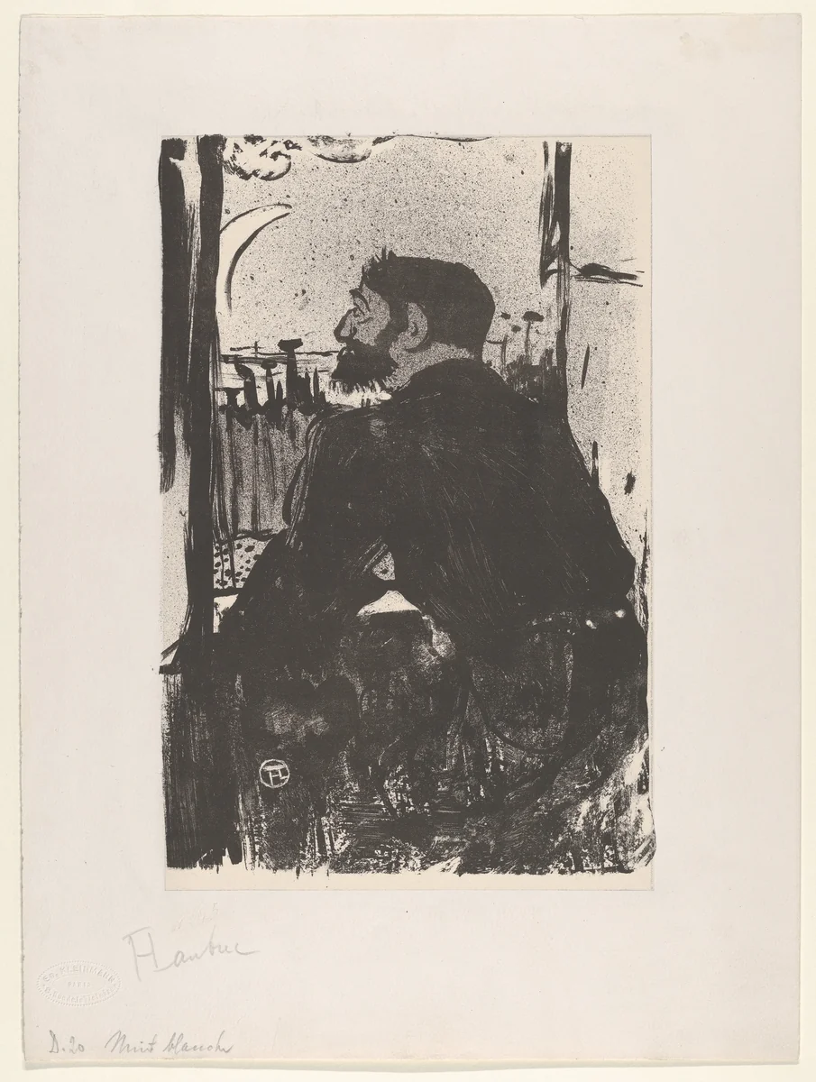Nuit Blanche by Henri de Toulouse-Lautrec, print, 1893