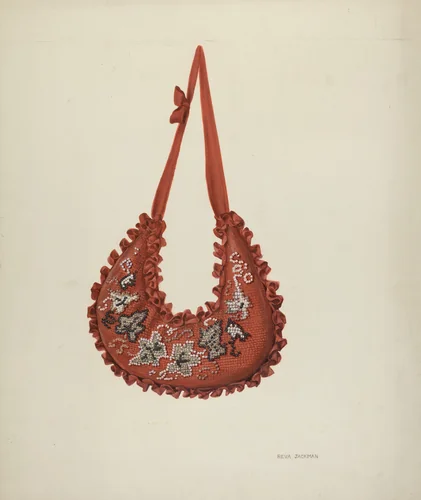 Pin Cushion by R. Jackman, index of american design, 1935-1942