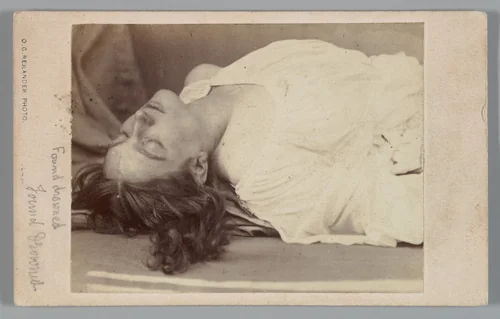 Found Drowned by Oscar Gustav Rejlander, photograph, 1862-1869