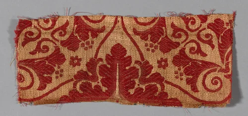 Fragment by Possibly Spain, textile, 1801-1900