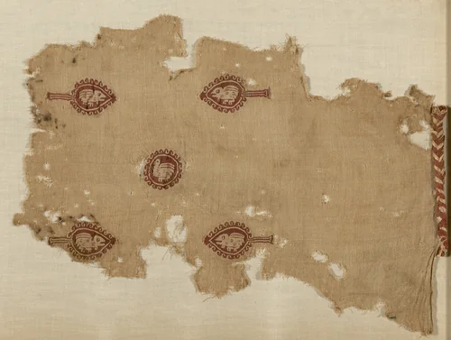 Fragment (Tunic) by Coptic Egypt, textile, 401-600