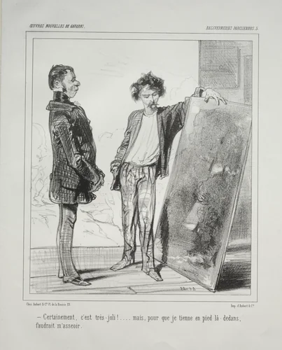 Baliverneries Parisiennes by Paul Gavarni, print, 1824-1866