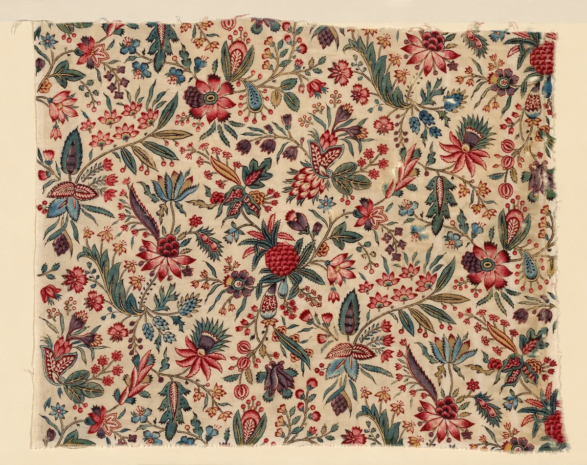 Fragment (Furnishing Fabric) by France, textile, 1775-1800