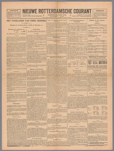 Nieuwe Rotterdamsche Courant by Nieuwe Rotterdamsche Courant, other, 1934