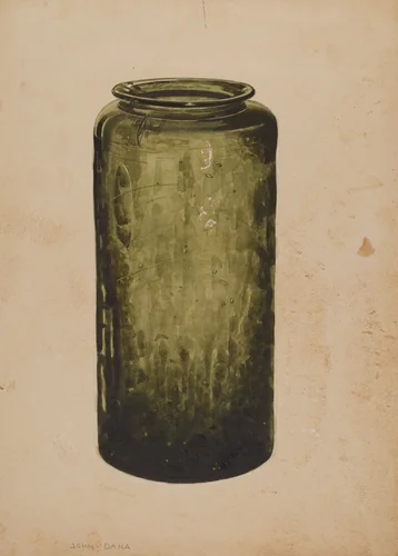 Jar by John Dana, index of american design, 1937