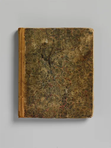 Account Book Ledger by John Carlin, artwork, 1835-1856