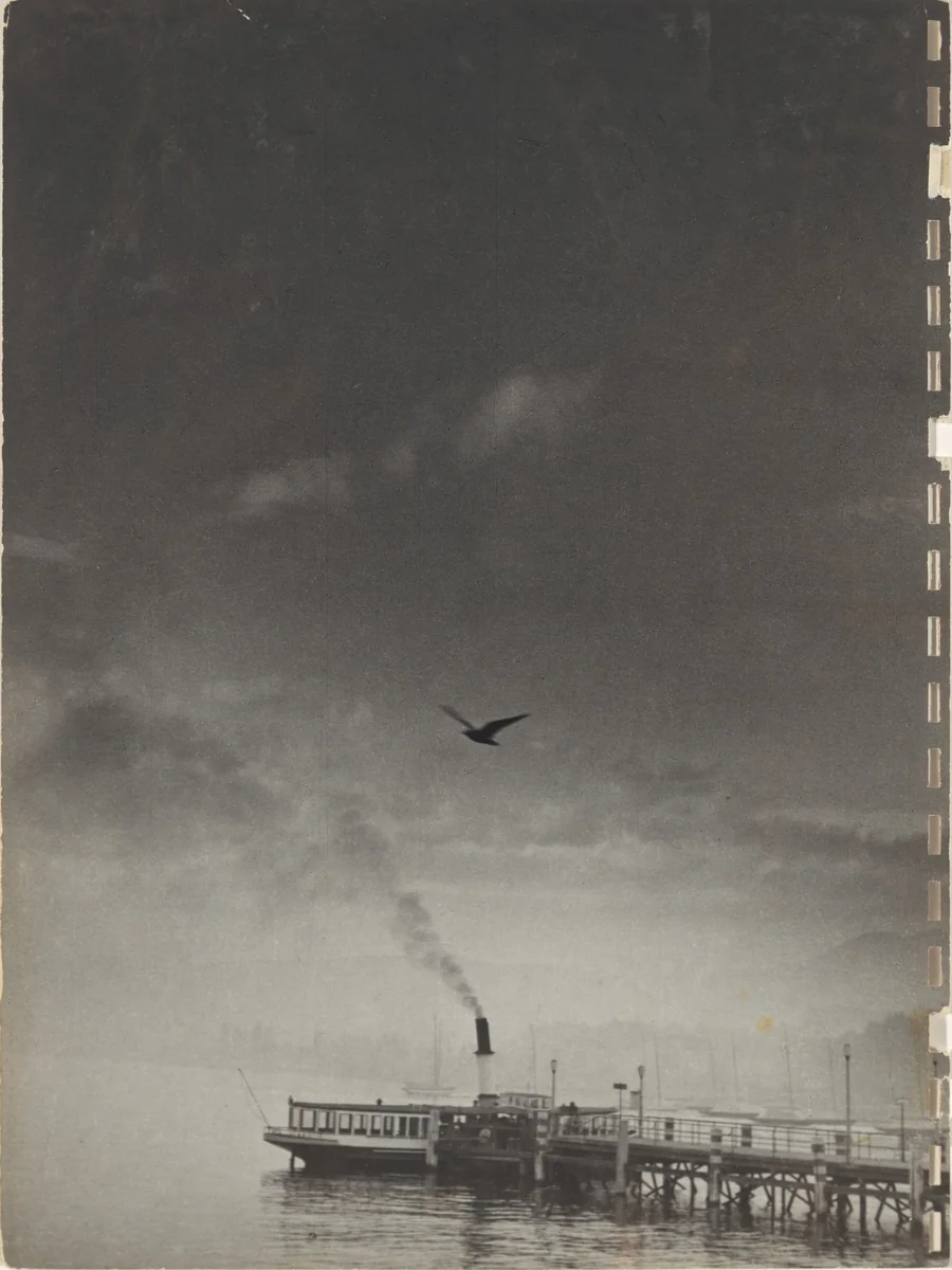 40 Fotos, page 33 by Robert Frank, photograph, 1946