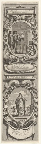 Allegories in Honor of the Birth of the Dauphin by Abraham Bosse, print, 1633-1643