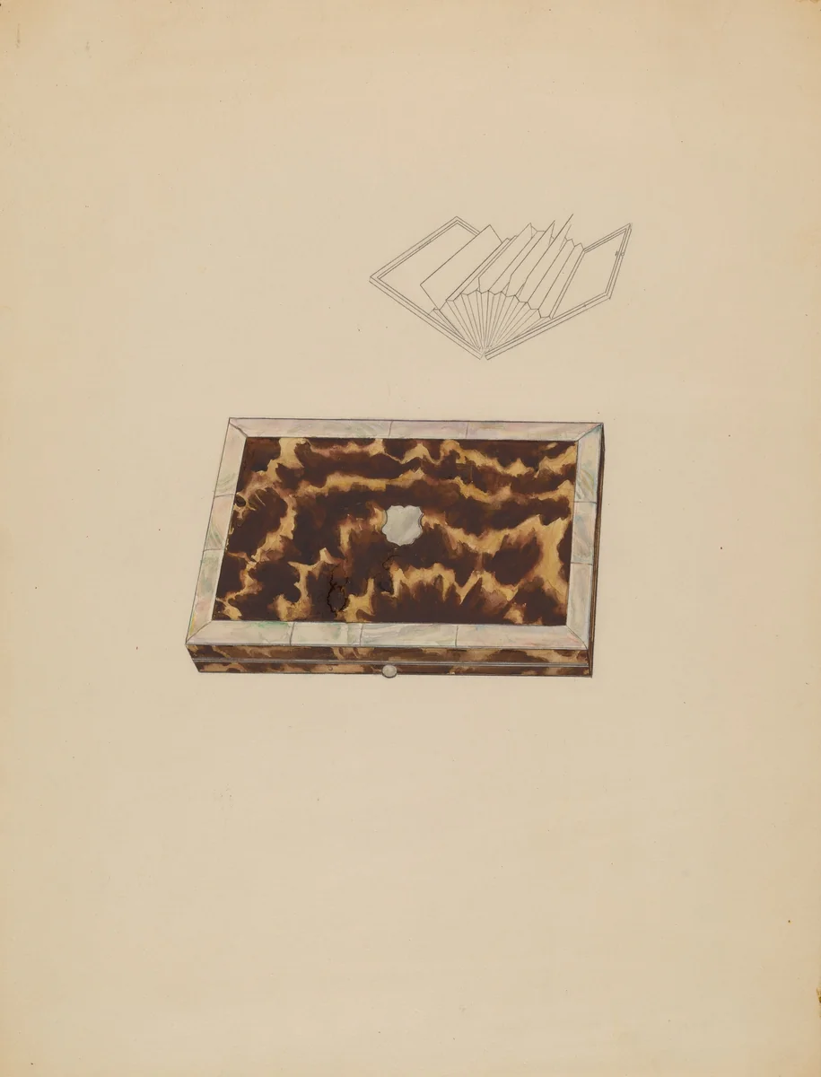 Card Case by Melita Hofmann, index of american design, 1936