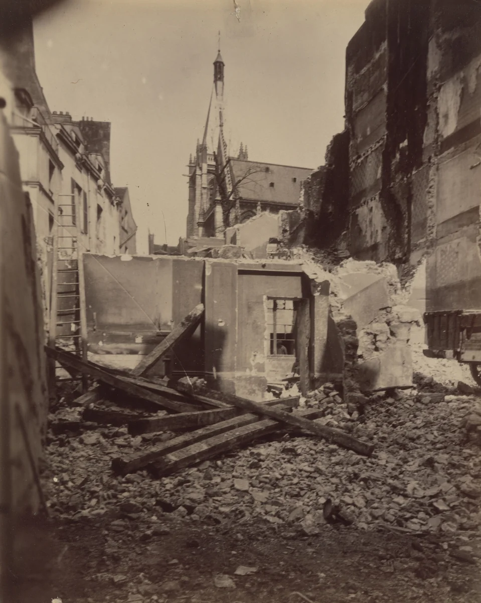 Rue de la Parcheminerie by Eugène Atget, photograph, 1913