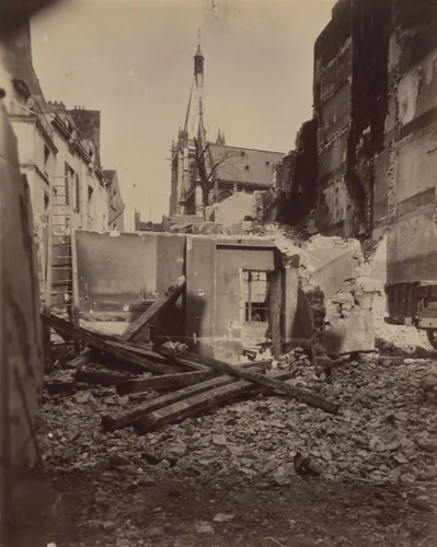 Rue de la Parcheminerie by Eugène Atget, photograph, 1913