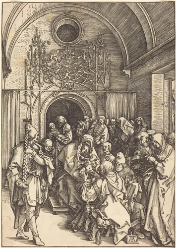 The Circumcision by Albrecht Dürer, print, 1504-1505