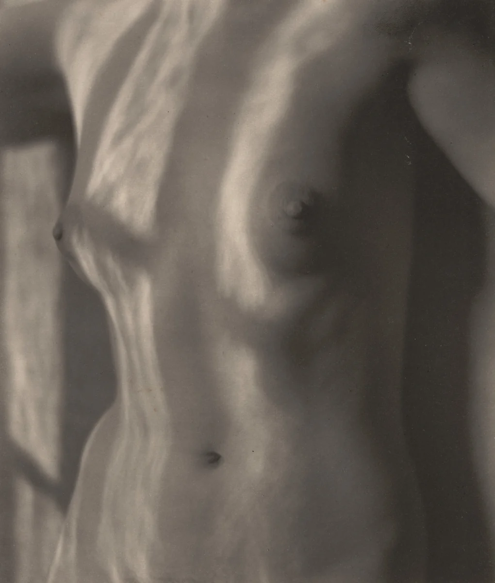 Refracted Sunlight on Torso by Edward Weston, photograph, 1922