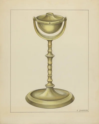 Betty Lamp by Philip Johnson, index of american design, 1939