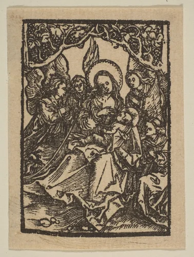 The Virgin and the Child by Albrecht Dürer, print, 1485-1528