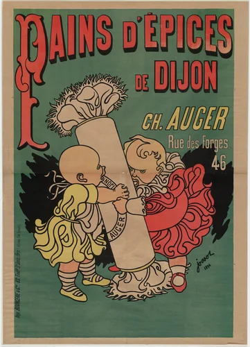 Pains d'Epices de Dijon by Henri Gustave Jossot, design, 1894