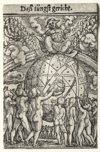 The Last Judgment by Hans Holbein the Younger, print, 1521-1531
