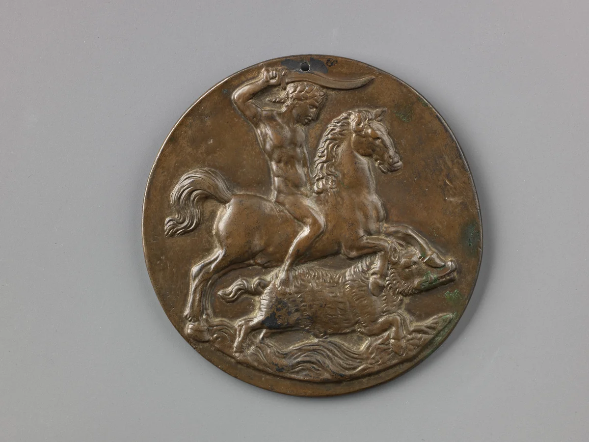 Meleager Hunting the Boar by Pseudo-Melioli, other, 1500-1535