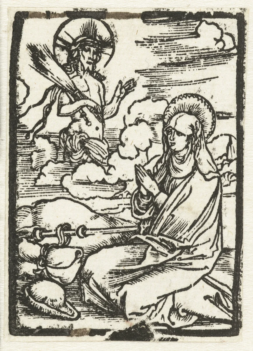 Heilige Brigitta by Unknown, print, 1503