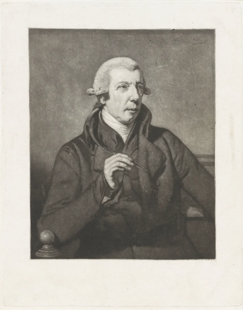 Portret van Reinier Vinkeles by Charles Howard Hodges, print, 1788-1819