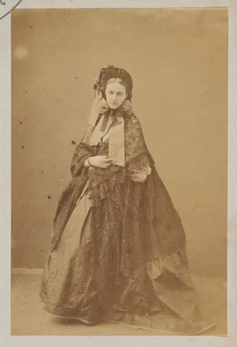 Le chapeau à brides by Pierre-Louis Pierson, photograph, 1860-1869