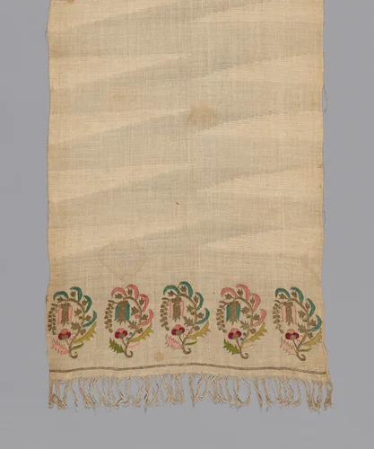 Towel by Turkey, textile, 1875-1900