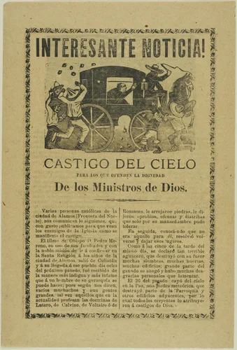 Interesting News by José Guadalupe Posada, print, 1903