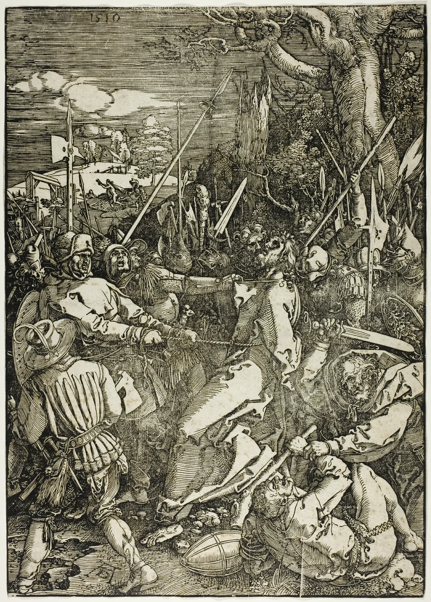The Betrayal of Christ, from The Large Passion by Albrecht Dürer, print, 1510