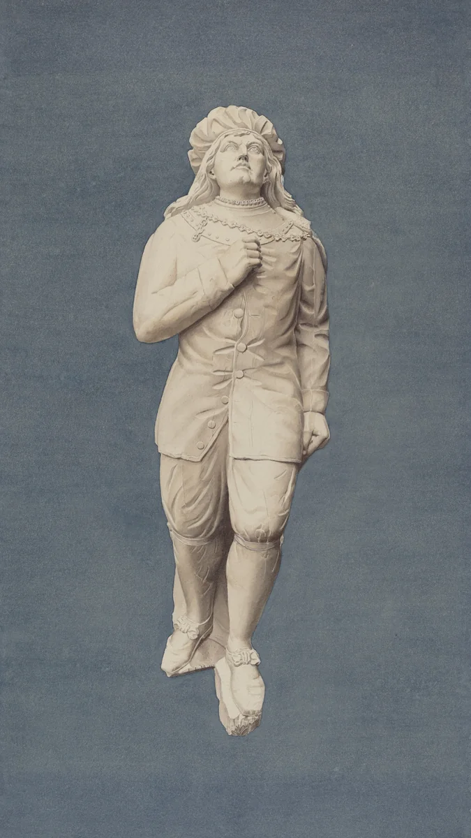 Figurehead of Rembrandt by Frances Cohen, index of american design, 1938