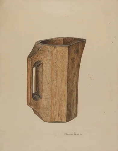 Vinegar Measure by Clarence Secor, index of american design, 1939