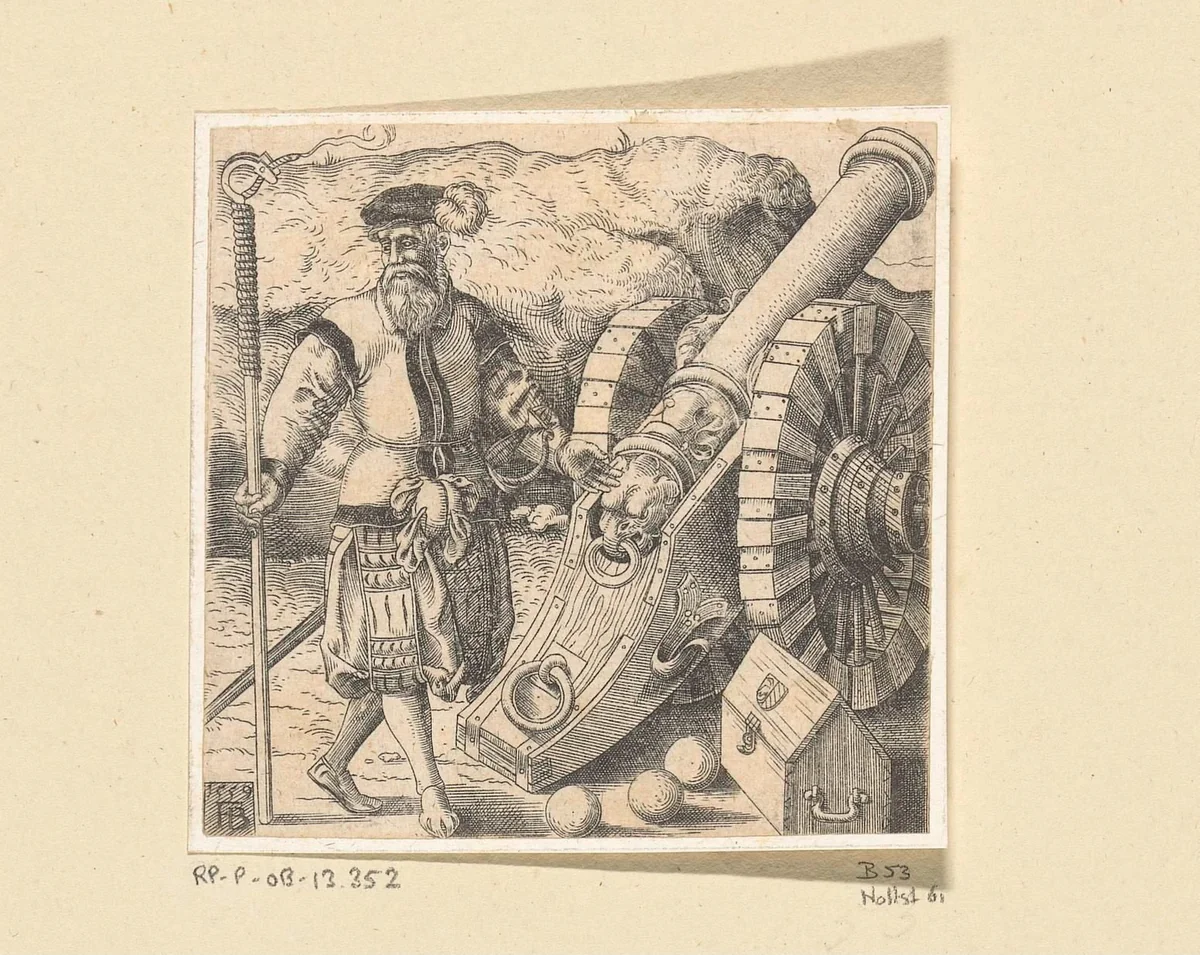 Kanonnier by Unknown, print, 1559