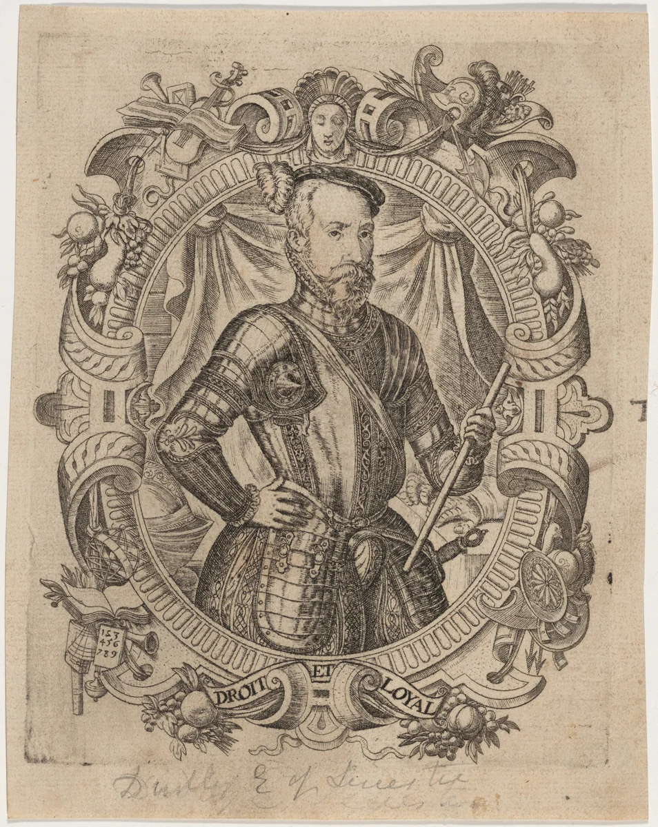 Robert Dudley, Earl of Leicester by Unknown 19th Century, print, 1568