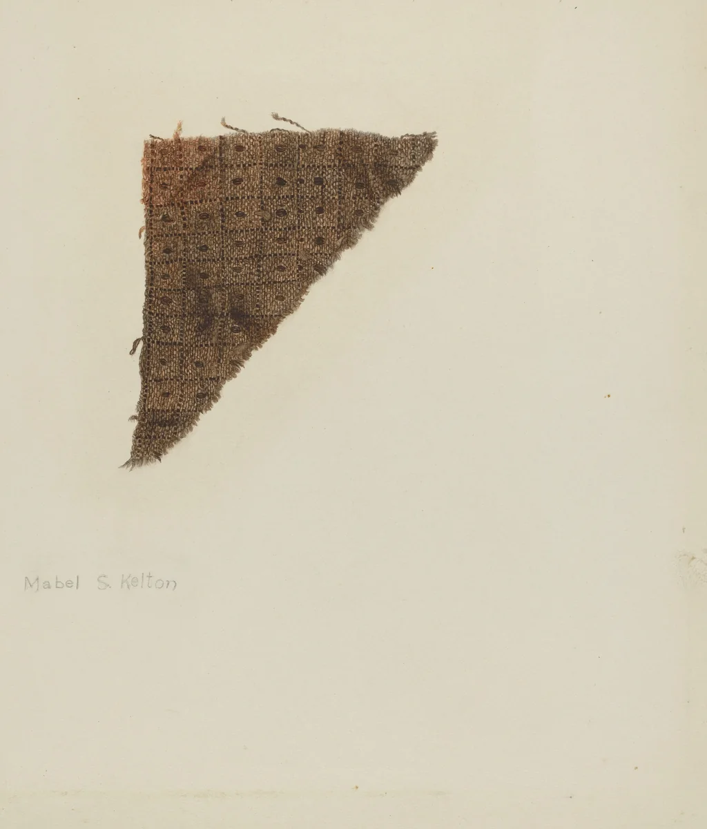 Linen and Cotton Homespun by Mabel S. Kelton, index of american design, 1940