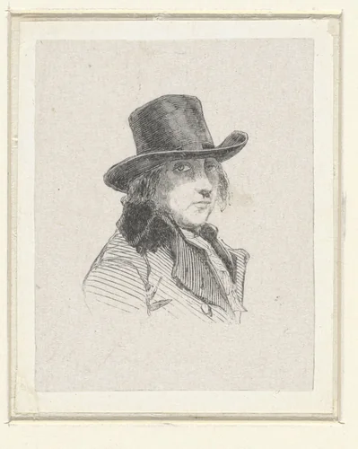 Portret van Wybrand Hendriks by anonymous, print, 1841-1842