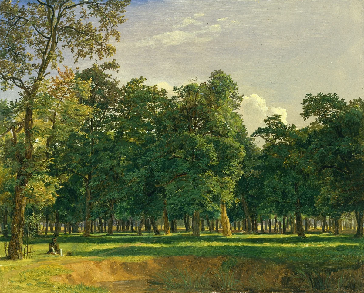 Prater Landscape by Ferdinand Georg Waldmüller, painting, 1826-1836