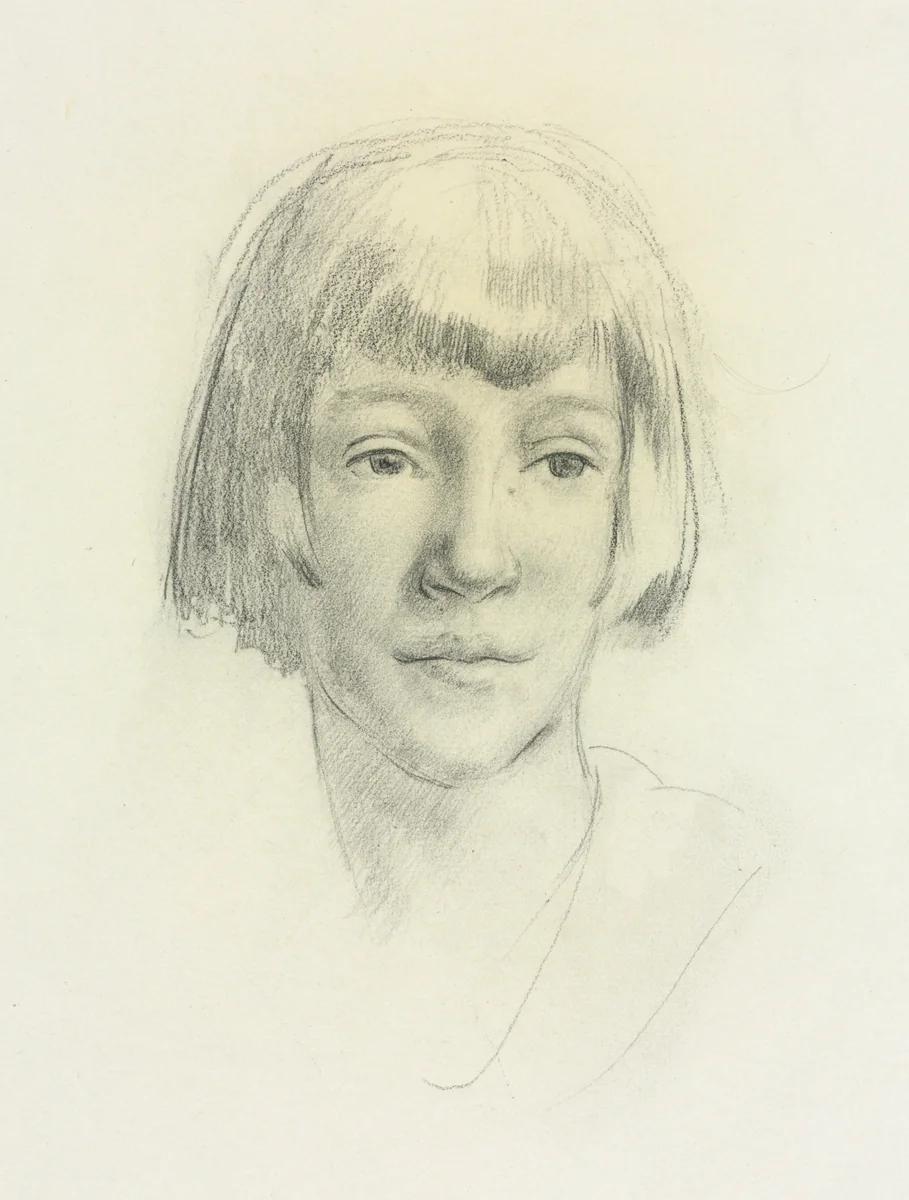 Youth by Jean Ulen, drawing, 1920-1925
