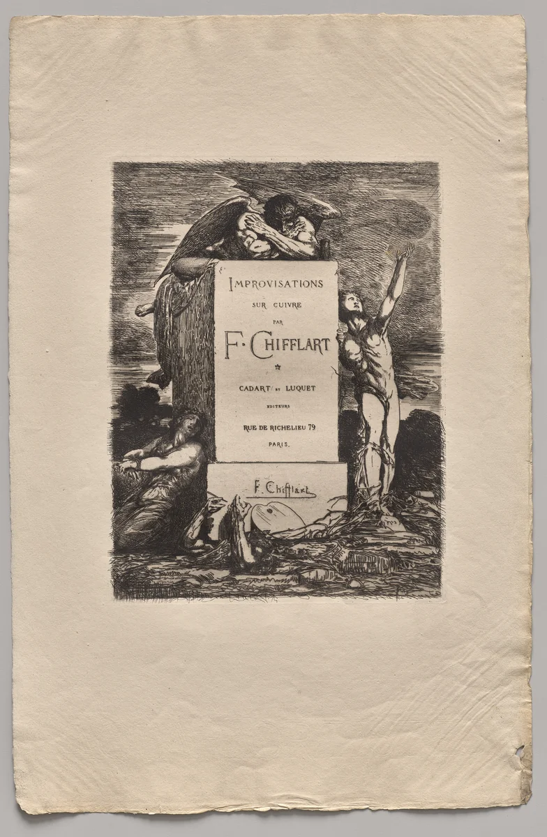 Frontispiece by Nicolas-François Chifflart, print, 1865