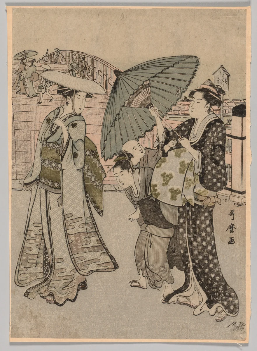 No Title by Kitagawa Utamaro (喜多川歌麿), print, 1753-1806
