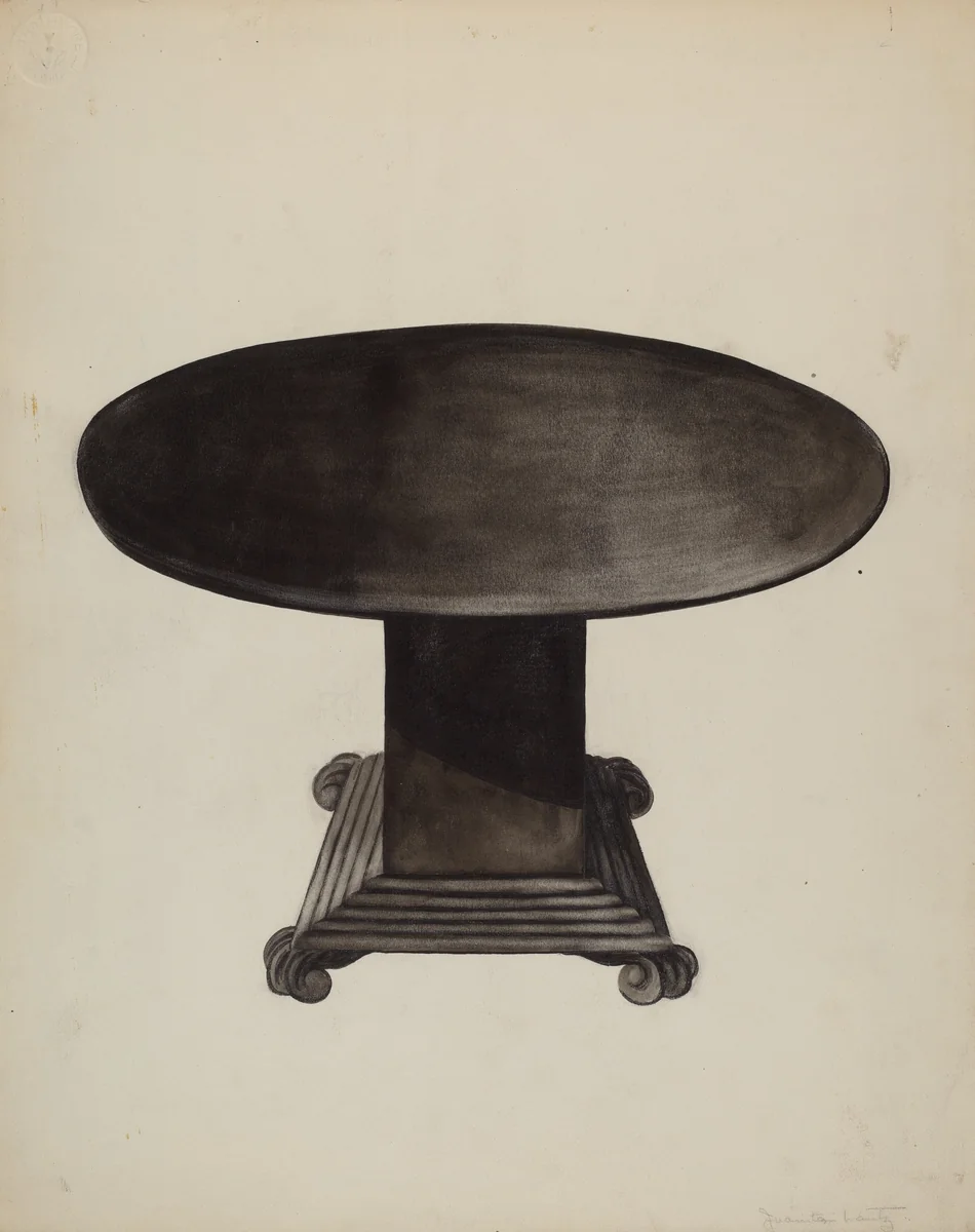 Dining Room Suite by Juanita Lantz, index of american design, 1935-1942