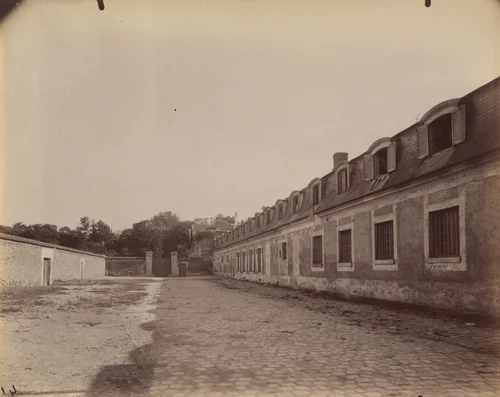 Choisy-Le-Roi. Ancien Château de Louis XV -- Les Communs by Eugène Atget, photograph, 1901