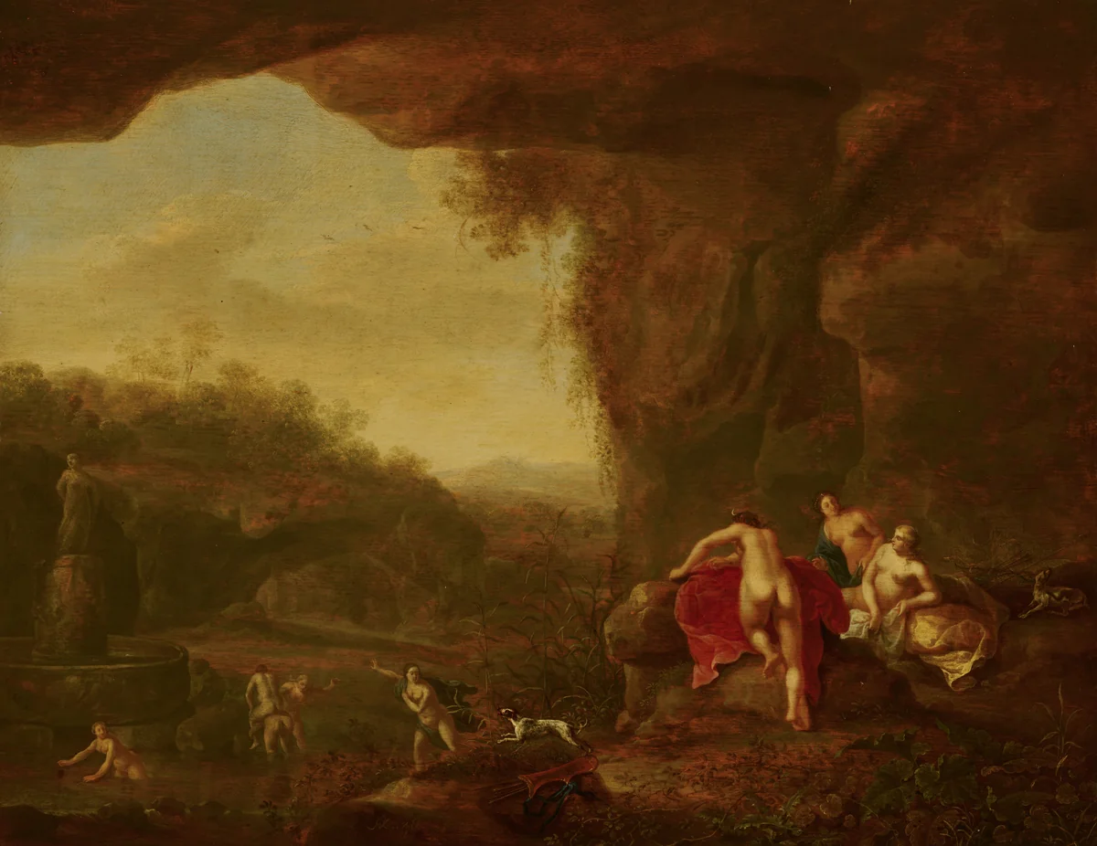 Diana and her Companions by Abraham van Cuylenborch, painting