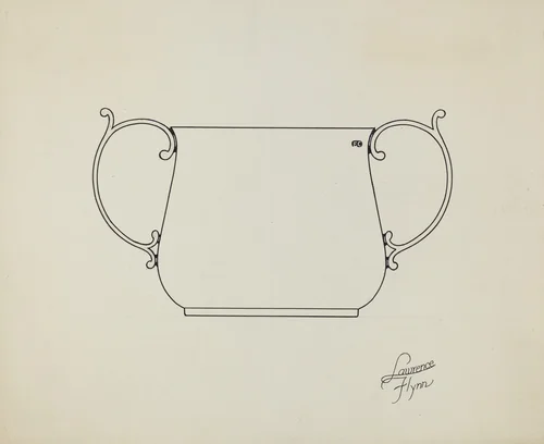 Silver Caudle Cup by Lawrence Flynn, index of american design, 1936